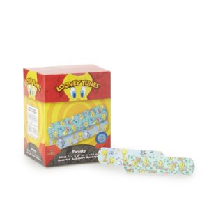 Looney Tunes* Stat Strip? Tweety Design Adhesive Bandage, 3/4 x 3 Inches