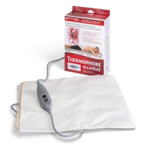 Thermophore MaxHEAT Moist Heating Pad 14 x 14 Inches – Electric Reusable Therapy Pad for Targeted Heat Relief