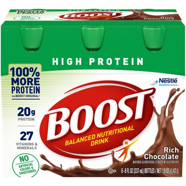 Boost? High Protein Chocolate Nutritional Drink - 8 oz Bottle - Image 7
