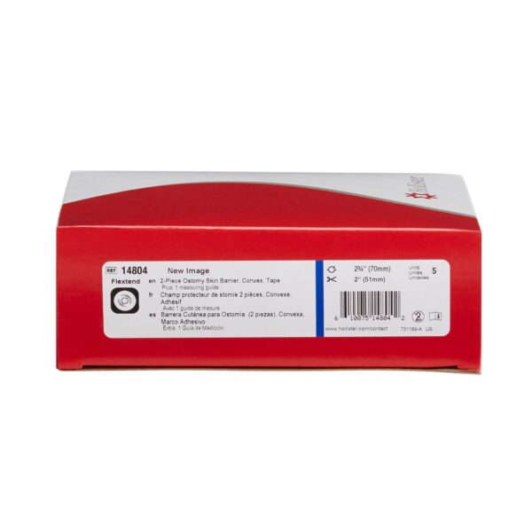 FlexTend Flextend Hydrocolloid Colostomy Barrier with 2-3/4 Inch Flange – Blue Code System - Image 6
