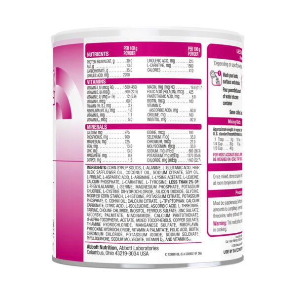Propimex?-2 Amino Acid Medical Formula Powder - Low Isoleucine and Threonine, Supports Brain and Eye Health - Image 2