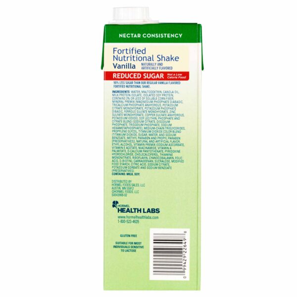 Med Pass? Reduced Sugar Vanilla Fortified Nutritional Shake * 32 oz Carton for Adult Oral Supplementation - Image 4