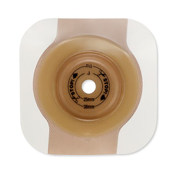 New Image CeraPlus Skin Barrier with 2-1/4-Inch Flange for Up to 1-1/2 Inch Stomas - Image 3