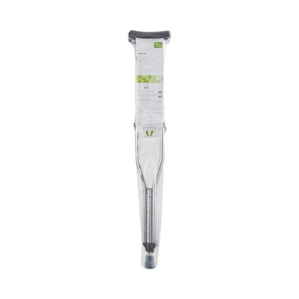 McKesson Aluminum Underarm Crutches for Adults, 45-53 Inches Height Adjustment, 350 lb Capacity - Image 2