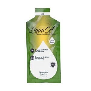 LiquaCel? Ginger Ale Concentrated Liquid Protein Supplement - 16g Protein per Ounce, 30 Packets