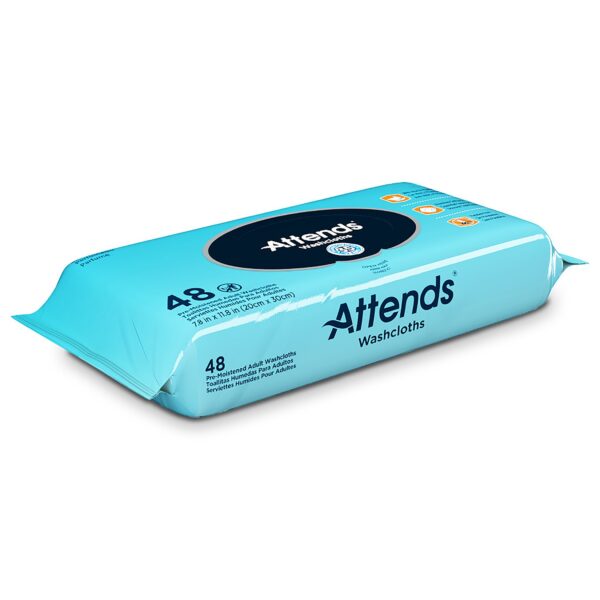 Attends® Scented Personal Cleansing Wipes with Aloe and Vitamin E (48 Pack, Soft Pack) - Image 2
