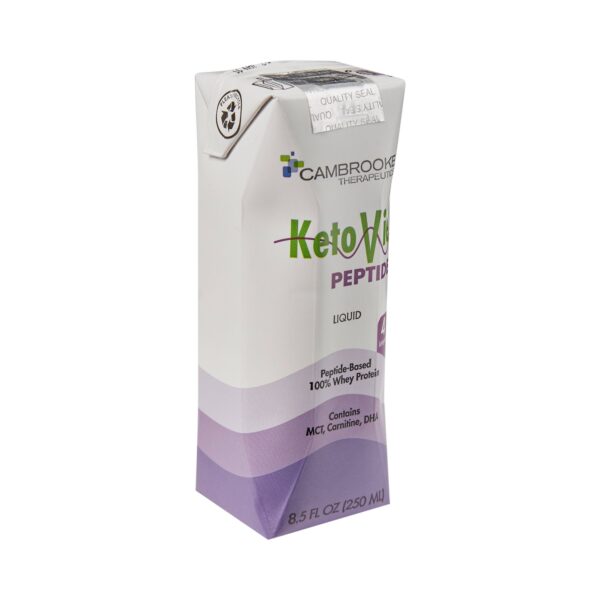 KetoVie* Peptide 4:1 Ketogenic Medical Food * 8.5 oz Liquid Oral and Tube Supplement - Image 2