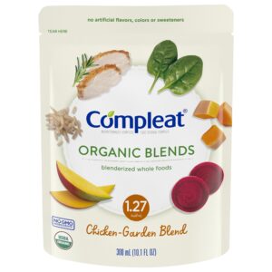 Compleat Organic Blends Chicken Garden Liquid Oral Supplement - 10.1 oz Pouch (24 Pack)