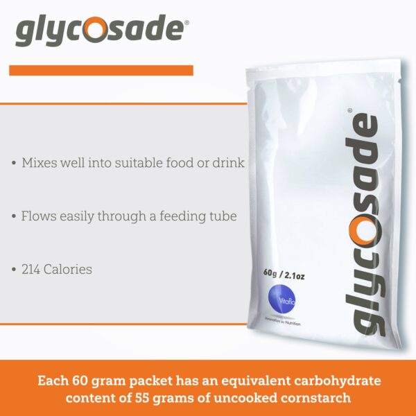 Glycosade? High Amylopectin Cornstarch for Hepatic GSD - 60g Packets (30 count) by Glycosade - Image 6