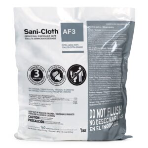 Sani-Cloth AF3 Germicidal Disinfectant Wipes Refill Bag - 160 Count