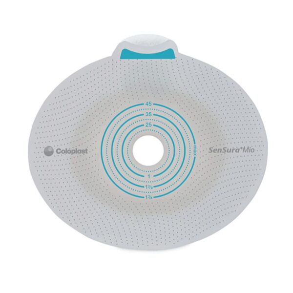 SenSura® Mio Click Ostomy Barrier, 10-35 mm – Elastic Adhesive, Full-Circle Filter, Green Code System - Image 2