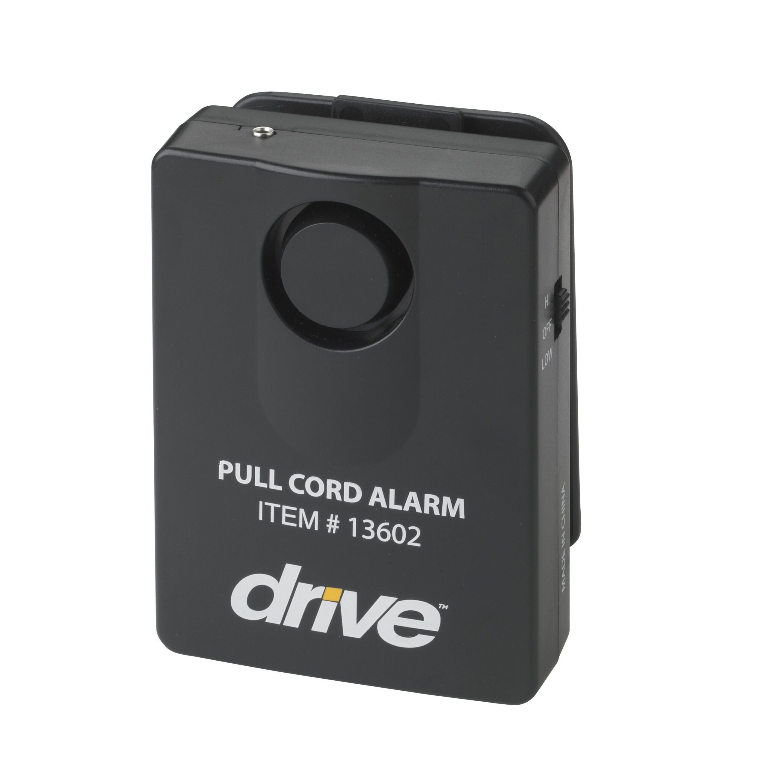 Drive™ Pull Cord Alarm System with Adjustable Activation Cord and Dual Volume Settings