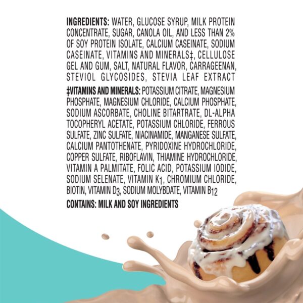 Boost? High Protein Cinnabon Flavor Nutritional Drink - 8 oz Bottle, Pack of 24 - Image 3