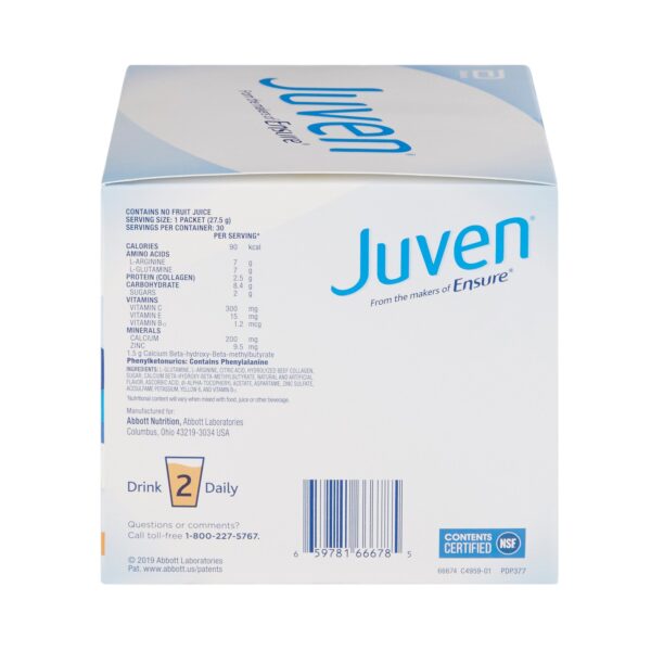Juven? Orange Arginine and Glutamine Therapeutic Nutrition Powder * Supports Collagen, Muscle Growth, and Immune Health - Image 5