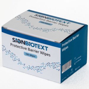 SionBiotext Protective Barrier Wipes - 100 Count for Skin Care and Hygiene