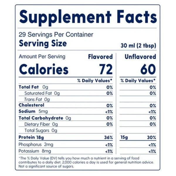 Proteinex? Liquid Collagen Protein Supplement - 30 oz Bottle for Adults - Image 3