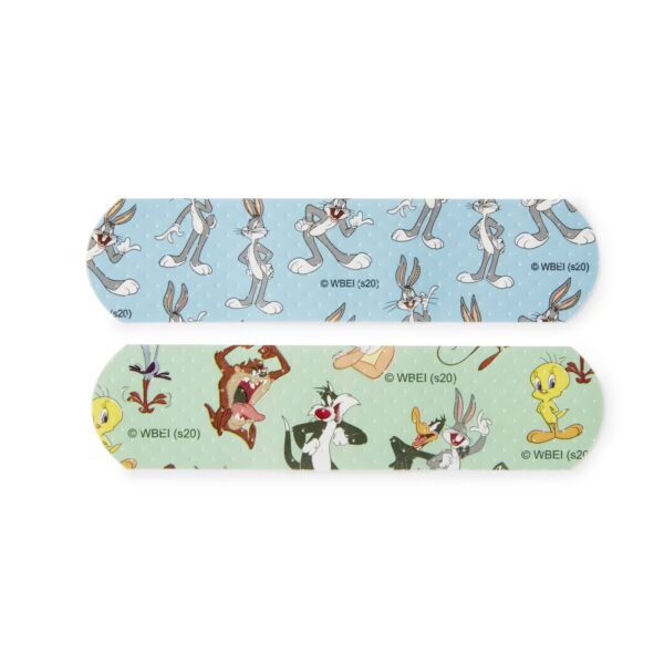 Looney Tunes* Stat Strip Bugs Bunny / Daffy Duck Adhesive Bandages, ? x 3 Inches - Image 4
