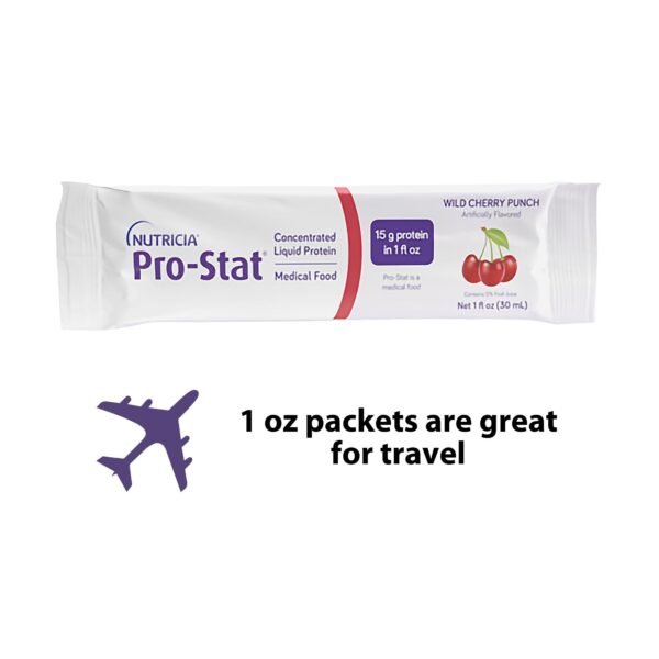 Pro-Stat? Wild Cherry Punch Liquid Protein Supplement - Hydrolyzed Collagen for Rapid Absorption - Image 5