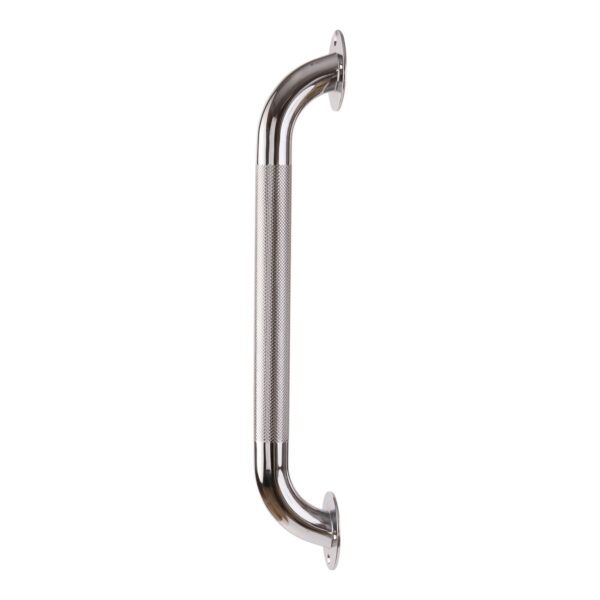 DMI 32 Inch Knurled Steel Bathtub Grab Bar with Textured Handle - Image 4