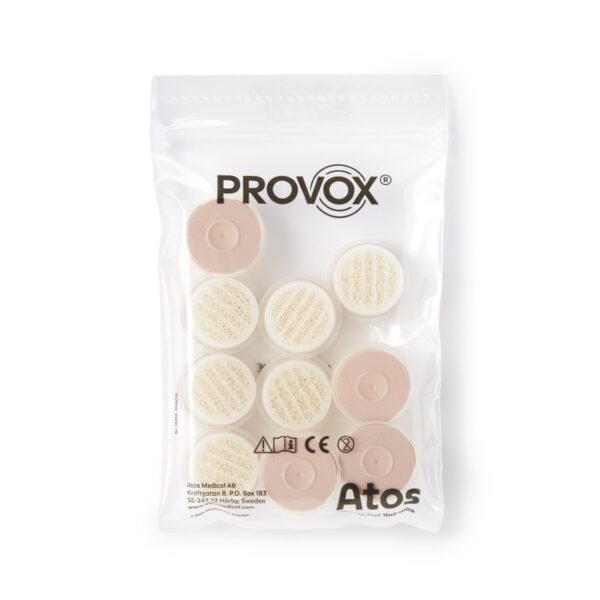 Provox XtraFlow Heat Moisture Exchanger - Low-Profile HME with Easy Occlusion for Stoma Voice and Moisture Management - Image 2
