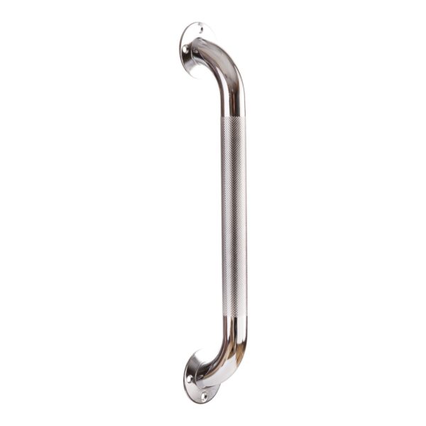 DMI 32 Inch Knurled Steel Bathtub Grab Bar with Textured Handle - Image 3