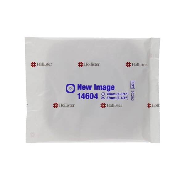 New Image™ Flextend™ Colostomy Barrier with Up to 2¼ Inch Opening - Hydrocolloid, Floating Flange, Extended Wear - Image 3