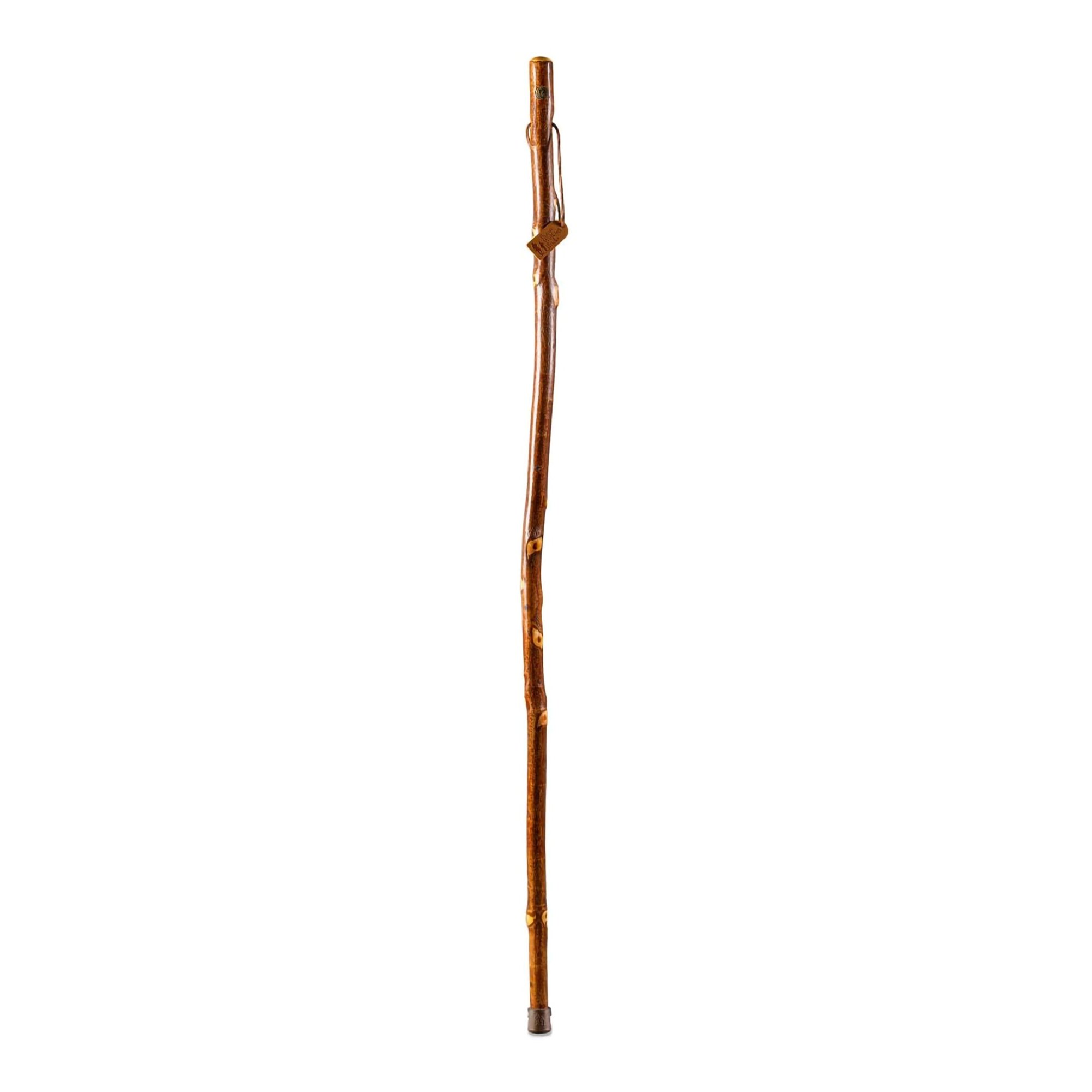 Brazos* Hawthorn Rustic Walking Stick, 48-Inch Height * Durable and Lightweight Hiking Support
