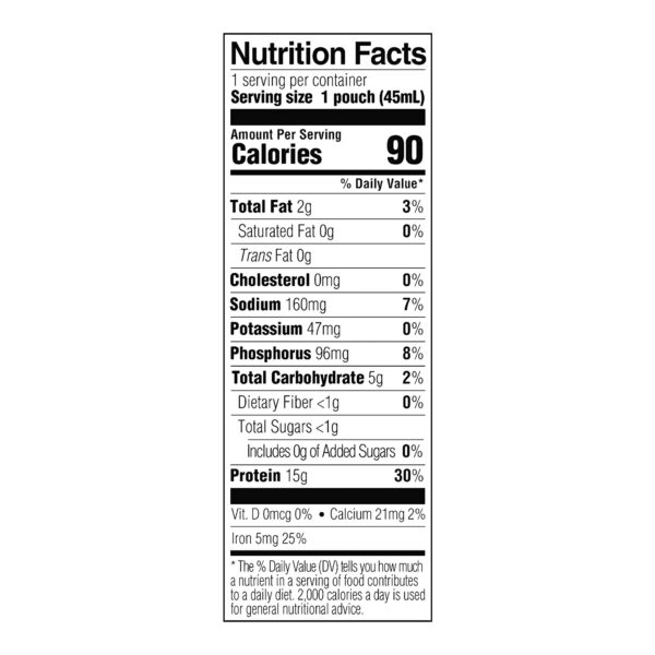 ProSource? TF Free Tube Feeding Formula - 1.5 oz Pouch, 100 Pack - Image 3
