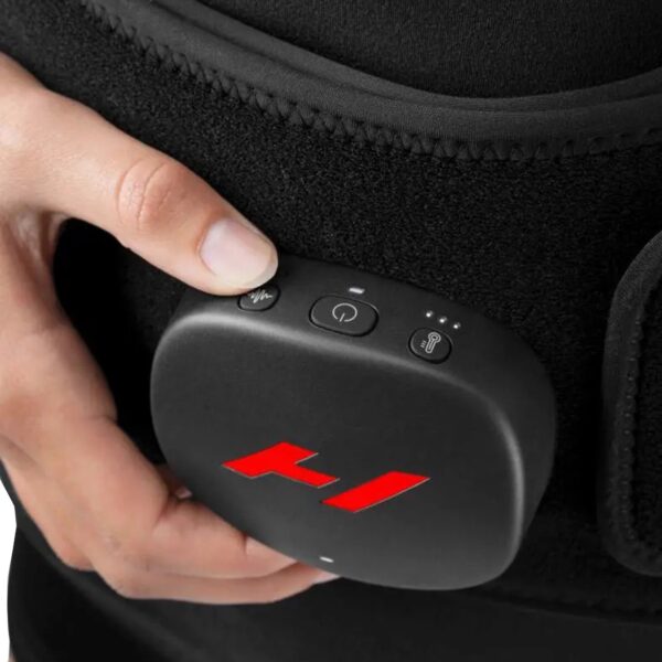 Heat and Massage Therapy Wrap Hyperice Venom 2 Back One Size Fits Most Neoprene / Silicone Reusable - Image 4