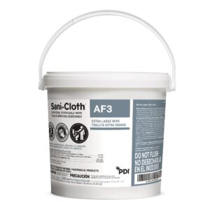 Sani-Cloth® AF3 Germicidal Disinfectant Wipes - 160 Count Pail for Healthcare Surfaces