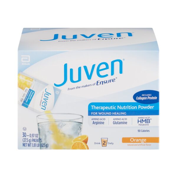 Juven? Orange Arginine and Glutamine Therapeutic Nutrition Powder * Supports Collagen, Muscle Growth, and Immune Health - Image 2
