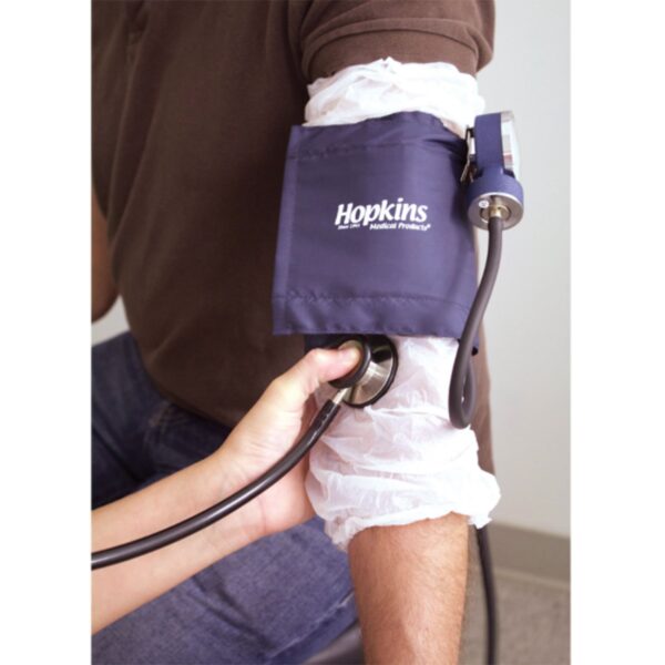 Hopkins Blood Pressure Cuff Barrier Sleeve - Pack of 100 - Image 2