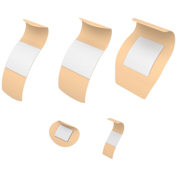 Dynarex Sheer Adhesive Strip, 1 x 3 Inch - Sterile Nonadherent Wound Dressing Pad for Effective Exudate Management - Image 3
