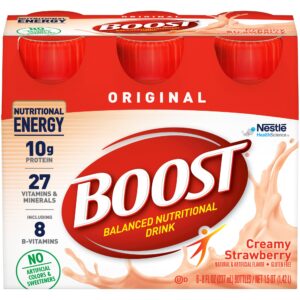 Boost? Original Strawberry Nutritional Drink - 8 oz Bottle, 6-Pack