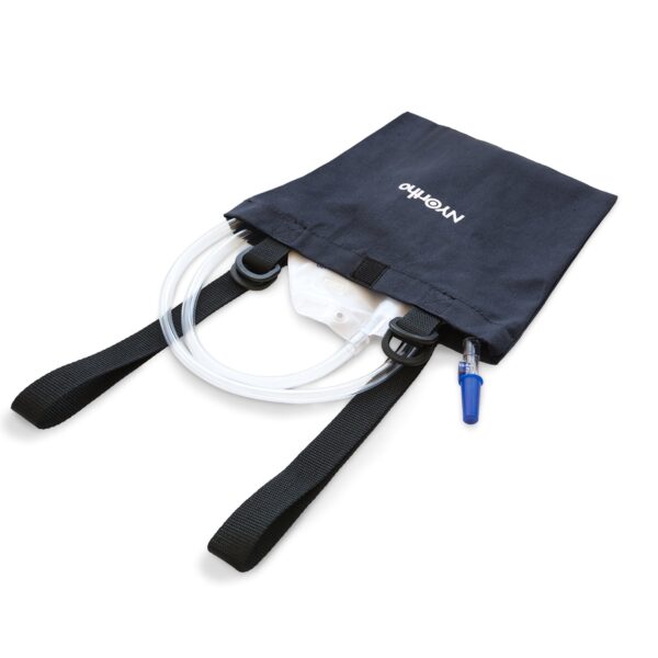 NYOrtho Wheelchair Urinary Drain Bag Holder - Discreet and Adjustable Canvas Support for Wheelchair Urinary Bags - Image 2