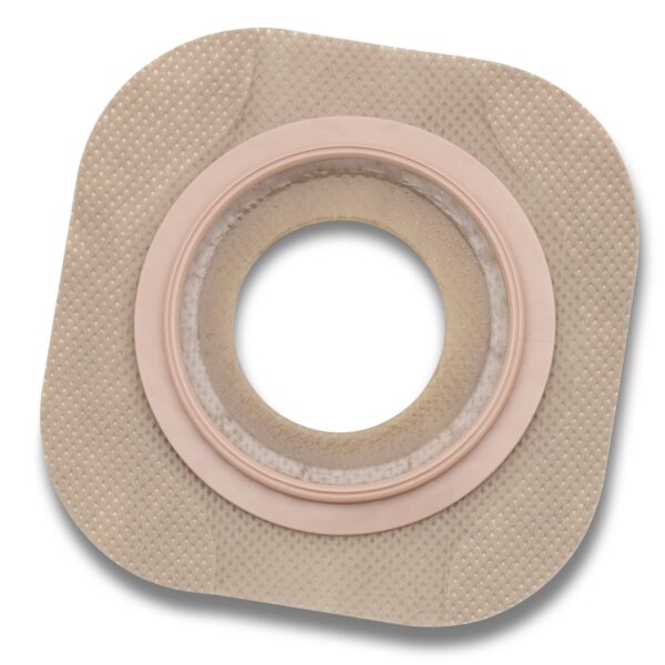 New Image™ FlexWear™ Colostomy Barrier with 1 1/8 Inch Opening and Floating Flange - 44 mm Flange, Precut Hydrocolloid Skin Barrier - Image 3