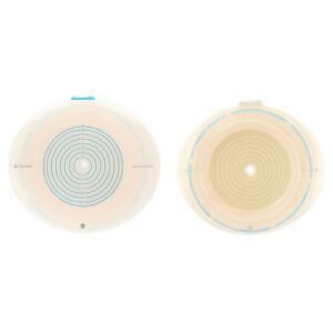 SenSura® Mio Flex Ostomy Barrier, Trim to Fit 3/8 to 2-11/16 Inch Opening - Gray, Brand: SenSura? Mio Flex, Part No: 10571