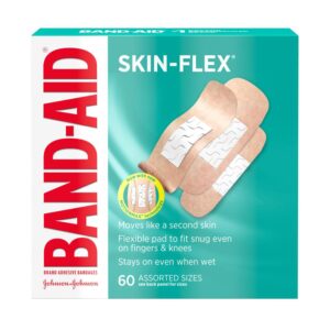 Band-Aid? Skin-Flex? Adhesive Strips Assorted Sizes * Durable, Flexible Wound Care Solution by Band-Aid