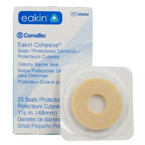 ConvaTec Eakin Cohesive Barrier Ring Seal, 2 Inch, Pack of 20 - Image 3