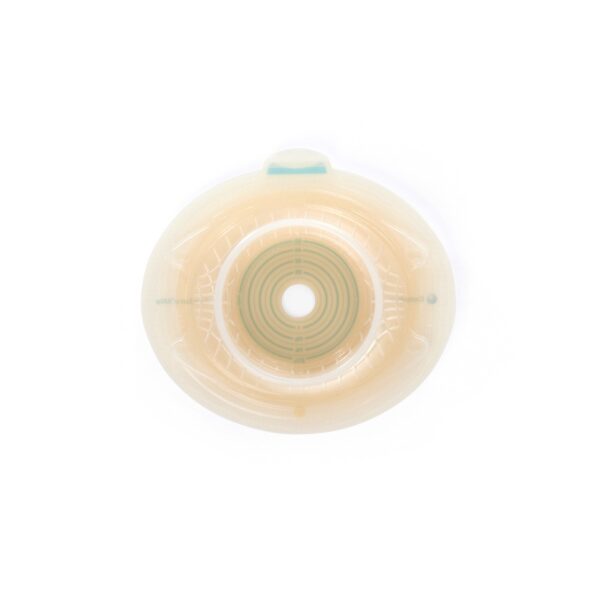 SenSura® Mio Click Convex Deep Ostomy Barrier - Trim to Fit 15-53 mm Stomas, Elastic Adhesive, 70 mm Flange, Gray - Image 2