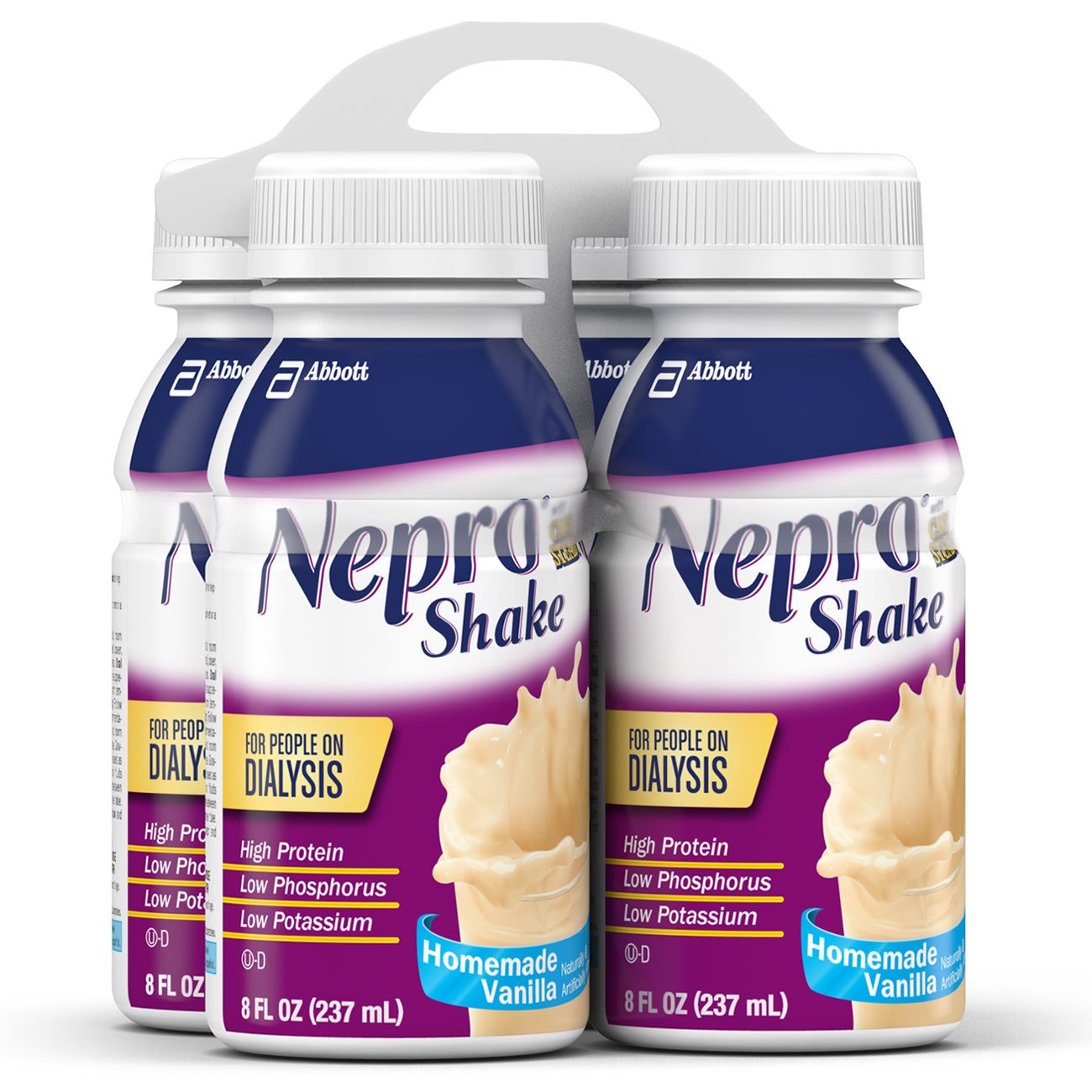 Nepro? with Carbsteady? Vanilla Shake for Dialysis Patients - 8 oz Bottle