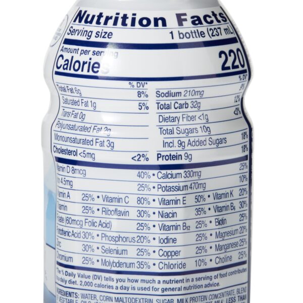 Ensure Original Vanilla Nutrition Shake - 8 oz Bottle by Ensure - Image 3