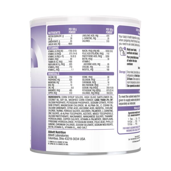 Pro-Phree Protein-Free Energy Module with Iron, Vitamins & Minerals - 14.1 oz Can - Image 2