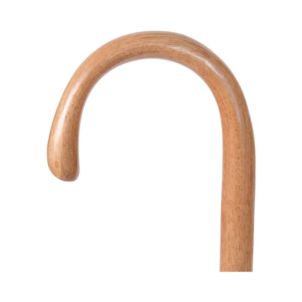 Brazos* Twisted Tan Oak Crookneck Cane - 37-inch Walking Stick with Wooden Handle - Image 2