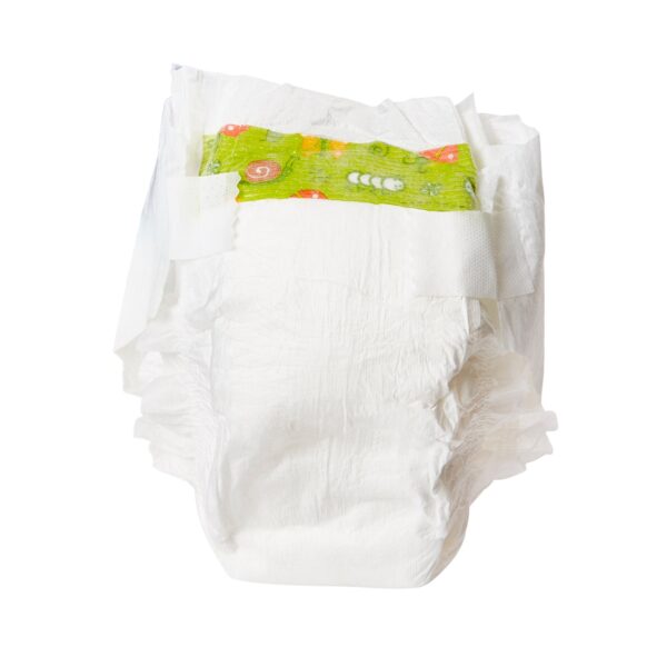 Cardinal Health Wings Curity Size 6 Baby Diapers * Heavy Absorbency, Refastenable Tabs, 35+ lbs, 18 Pack - Image 3