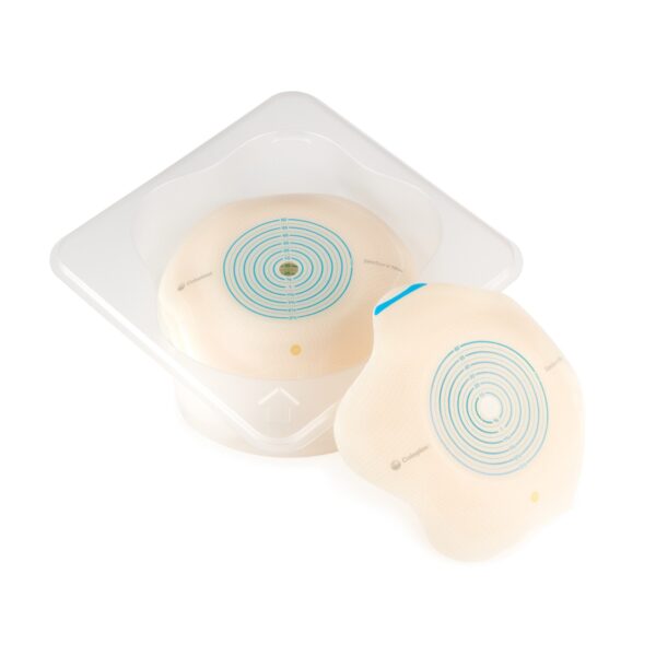 SenSura Mio Click Convex Flip Ostomy Barrier – Trim to Fit 10-65 mm Stomas, Elastic Adhesive, 2-Piece Skin Barrier - Image 4