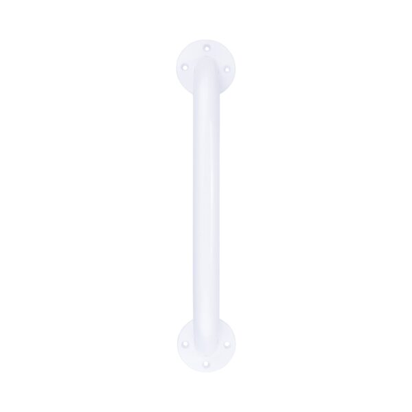 McKesson Wall Grab Bar, 12-Inch White Steel Safety Support Handrail - Image 2