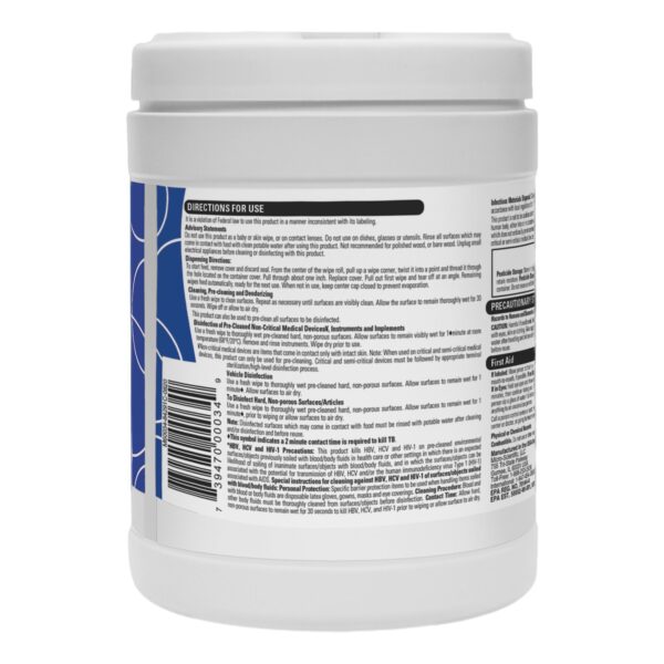 Opti-Cide Max Surface Disinfectant Cleaner Wipes - 6 x 6.75 Inches, 160 Count, Alcohol Scent, McK Brand Part M60034 - Image 2