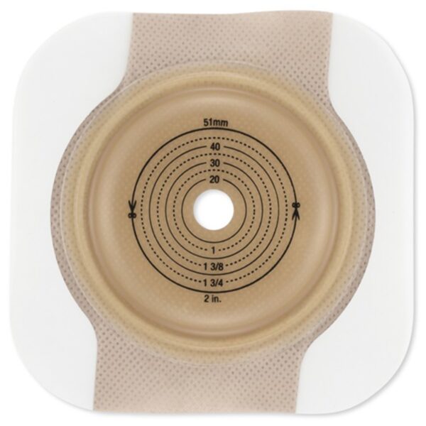 New Image CeraPlus Soft Convex Skin Barrier with Floating 57 mm Flange for Ostomy Care - Image 2