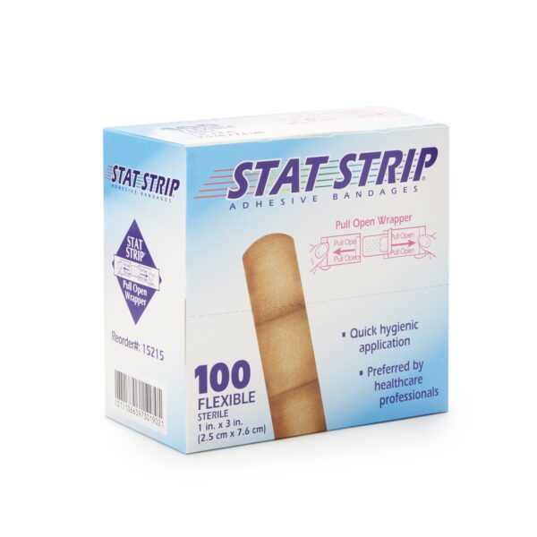 Stat Strip? Fabric Adhesive Bandages 1 x 3 Inch * Comfortable Wound Protection - Image 3